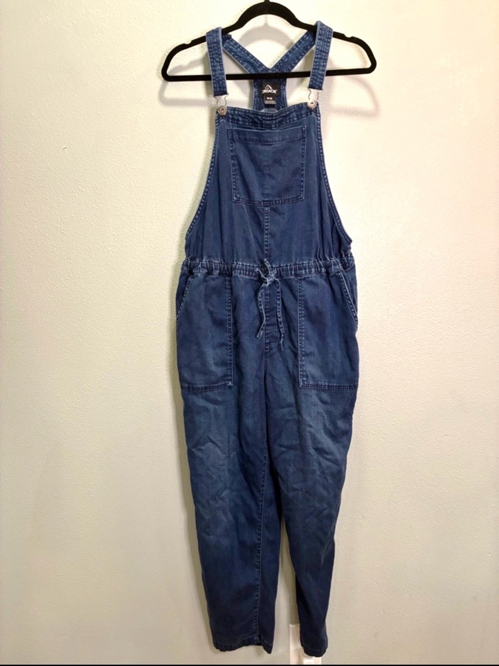 Vintage Jordache Denim Overalls Baggy Relaxed Fit 90s Workwear Blue Women’s M